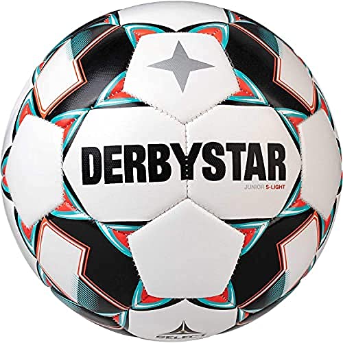 DERBYSTAR Unisex Jugend Junior S-Light Freizeitball, Weiss, 5 von Derbystar