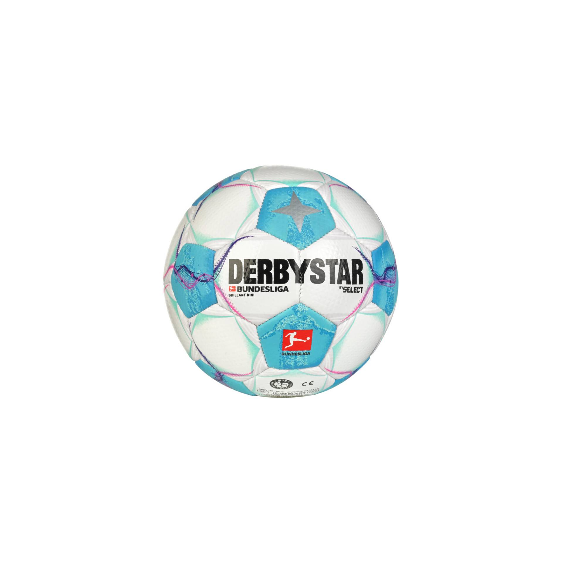 Fußball Größe 1 - Derbystar Bundesliga Brillant Mini Ball v24 von Derbystar