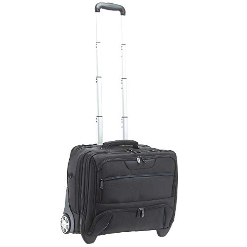 Dermata 2-Rollen Businesstrolley 42 cm Laptopfach Dermata 2-Rollen Businesstrolley 42 cm Laptopfach von Dermata