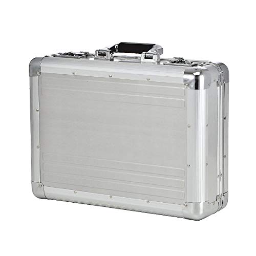 Dermata Business großer Aktenkoffer aus Aluminium 46 cm Silber Dermata Business großer Aktenkoffer aus Aluminium 46 cm Silber von Dermata