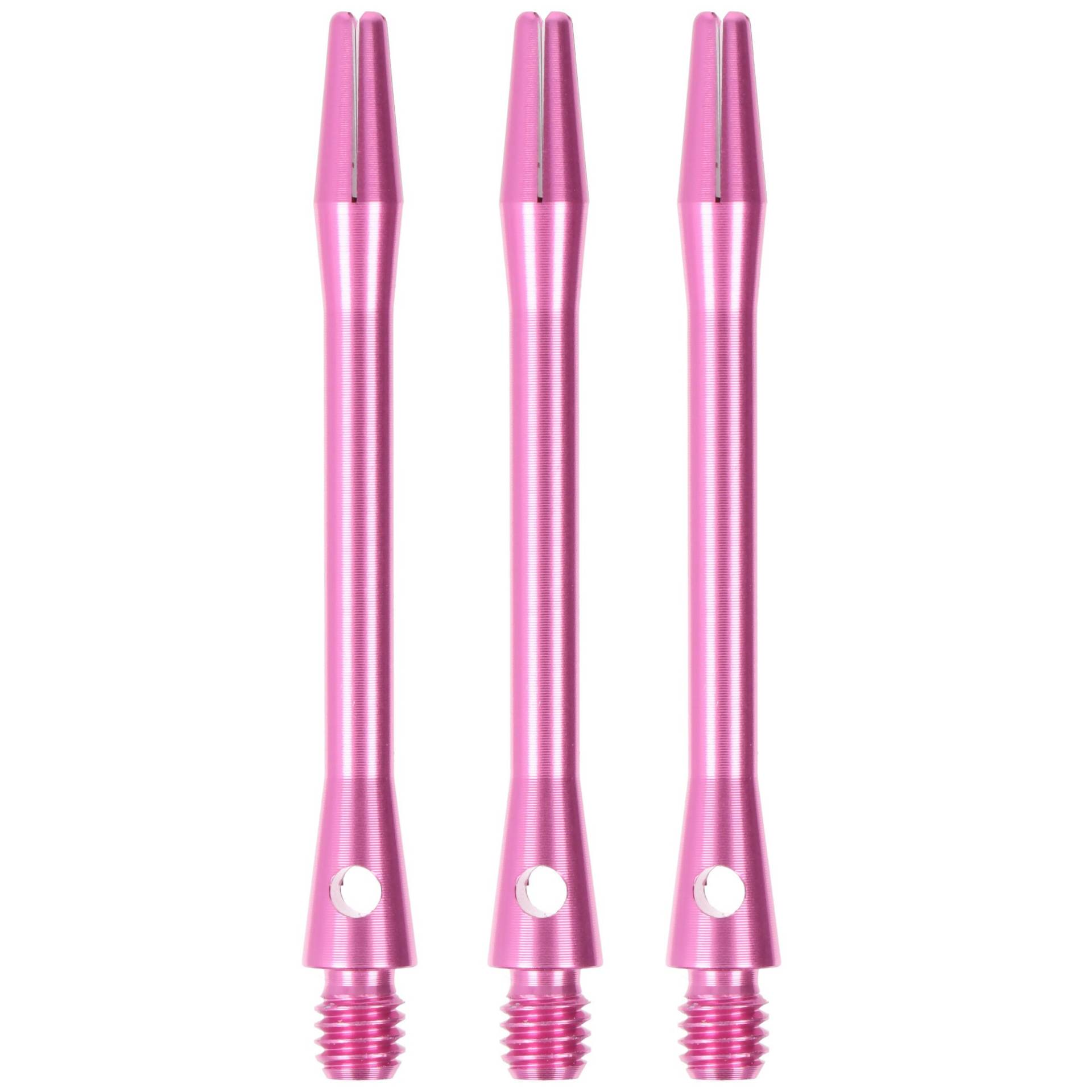Aluminium Dart Shaft Pink, Medium, 3 Stück von Designa