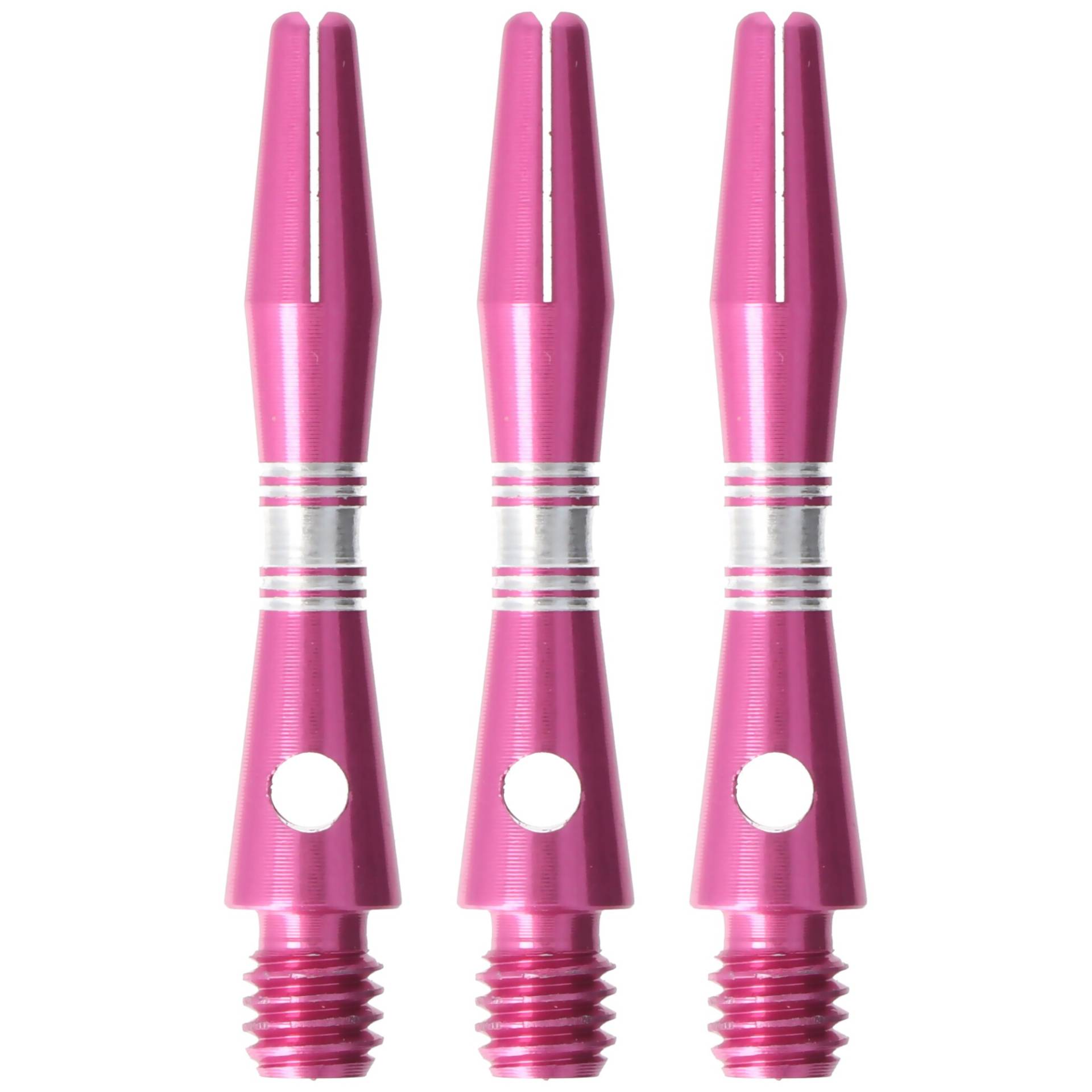 Aluminium Dartschaft Pink, X-Short, 3 Stück von Designa