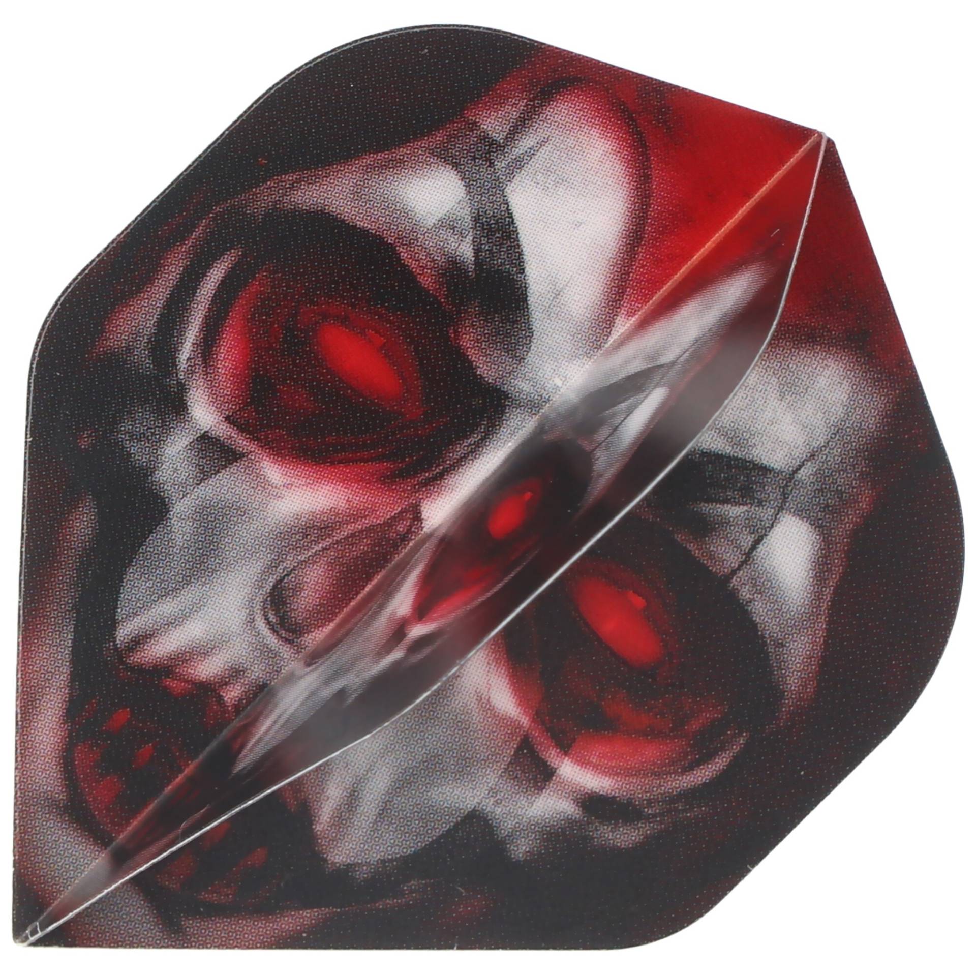 Horror Show Dartflight Skull Jester Queen, No2, Std, 3 Flights Horror Show Dartflight Skull Jester Queen, No2, Std, 3 Flights von Designa