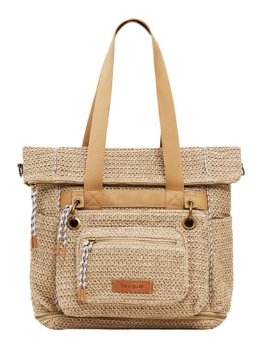 Desigual BACK_RAFFIA VOYAGER, U, 1014 NATURAL, weiß, 29.1, Lässig Desigual BACK_RAFFIA VOYAGER, U, 1014 NATURAL, weiß, 29.1, Lässig von Desigual