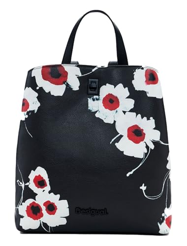 Desigual Rucksack Blumen S, Schwarz, 24.4, Lässig Desigual Rucksack Blumen S, Schwarz, 24.4, Lässig von Desigual