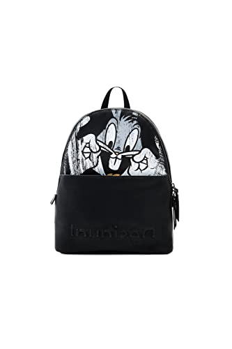 Desigual Damen Rucksack Bugs Bunny Mombasa Mini schwarz Desigual Damen Rucksack Bugs Bunny Mombasa Mini schwarz von Desigual