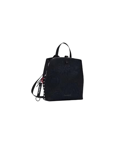 Desigual Damen Back_dejavu Sumy Mini BACK_DEJAVU SUMY MINI, schwarz/weiß, 0, Casual Desigual Damen Back_dejavu Sumy Mini BACK_DEJAVU SUMY MINI, schwarz/weiß, 0, Casual von Desigual