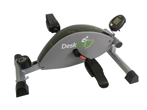 DeskCycle 2 Neu höhenverstellbar - wie unser DeskCycle bietet Premium-Low-Profile-Design-Mini-Heimtrainer für EIN belebendes Work-Workout, Glatter, flüsterleiser Magnetwiderstand. von DeskCycle