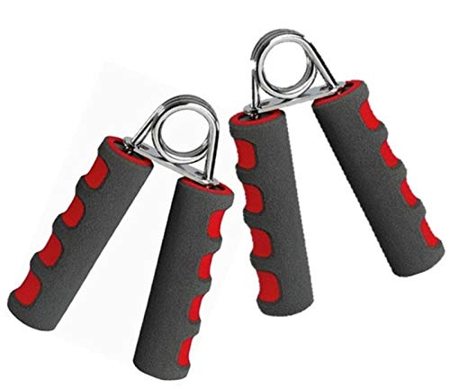 Deuser HANDGRIP Handtrainer (1 Paar) | 15 kg Widerstand | Unterarmtrainer mit verchromten Federringen | Ergonomische Schaumstoffgriffe | Griffkraft Trainer | Unterarm Trainingsgerät | Hand Trainer Deuser HANDGRIP Handtrainer (1 Paar) | 15 kg Widerstand | Unterarmtrainer mit verchromten Federringen | Ergonomische Schaumstoffgriffe | Griffkraft Trainer | Unterarm Trainingsgerät | Hand Trainer von Deuser