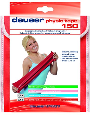 Deuser Physio Tape 1, 20 m Physiotape, grün, 1,2m lang, 150mm breit Deuser Physio Tape 1, 20 m Physiotape, grün, 1,2m lang, 150mm breit von Deuser