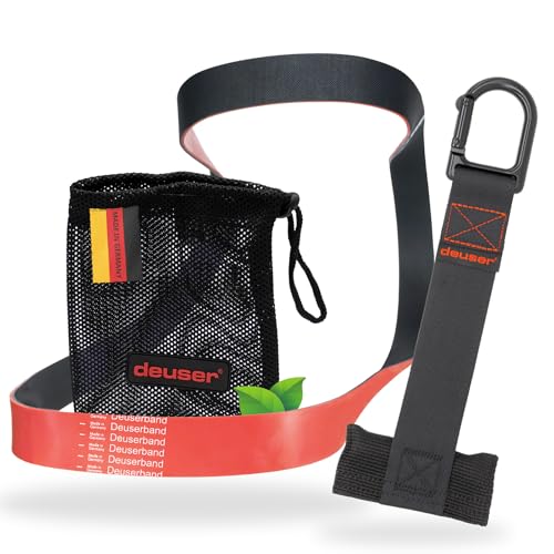 Deuserband Original Widerstandsband Gymnastikband aus Naturkautschuk, vegan, rutschfest, In Deutschland gefertigte Fitnessbänder für Krafttraining, Fitness, Yoga Deuserband Original Widerstandsband Gymnastikband aus Naturkautschuk, vegan, rutschfest, In Deutschland gefertigte Fitnessbänder für Krafttraining, Fitness, Yoga von Deuser