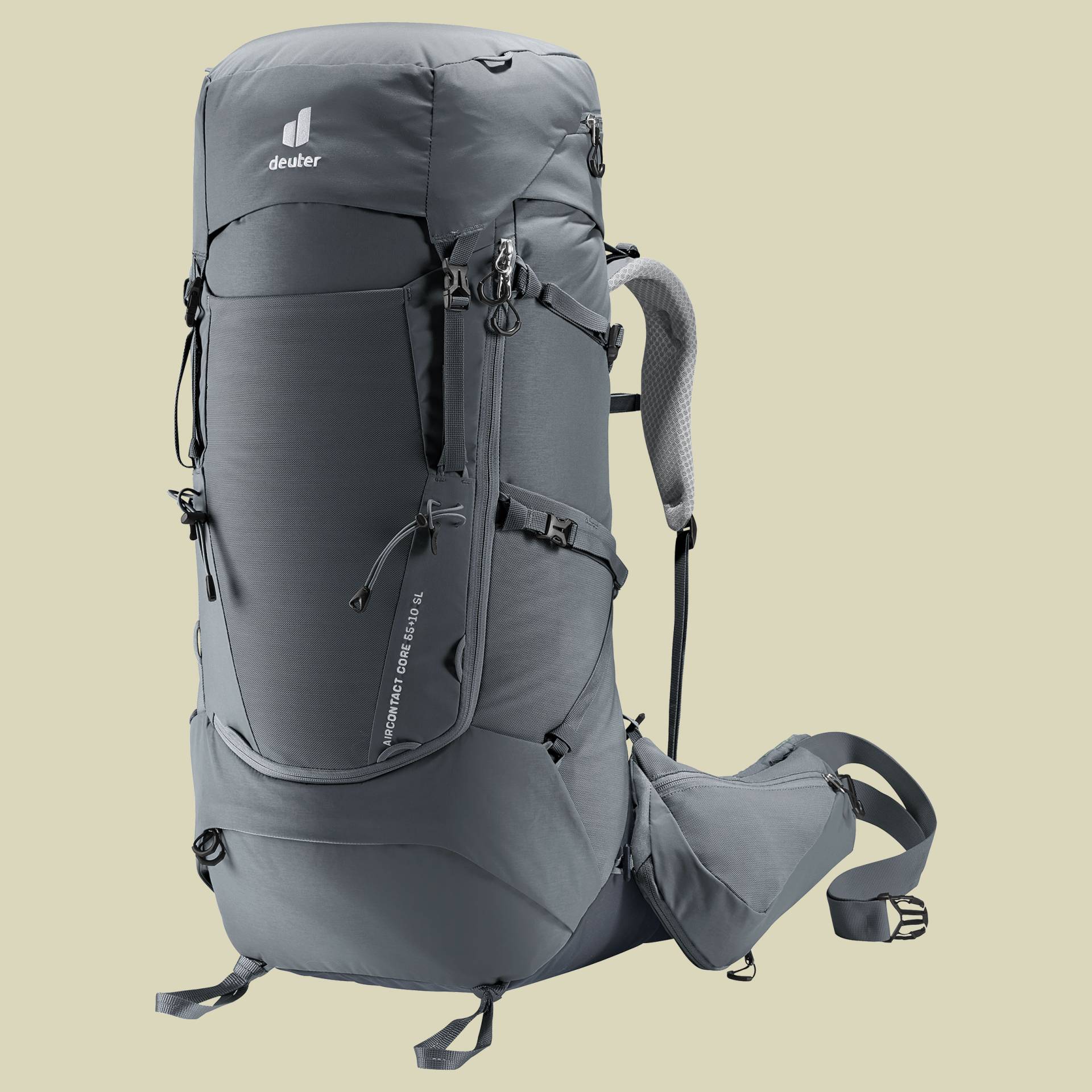 Aircontact Core 55+10 SL Women grau 55 L + 10 L - Farbe graphite-black Aircontact Core 55+10 SL Women grau 55 L + 10 L - Farbe graphite-black von Deuter