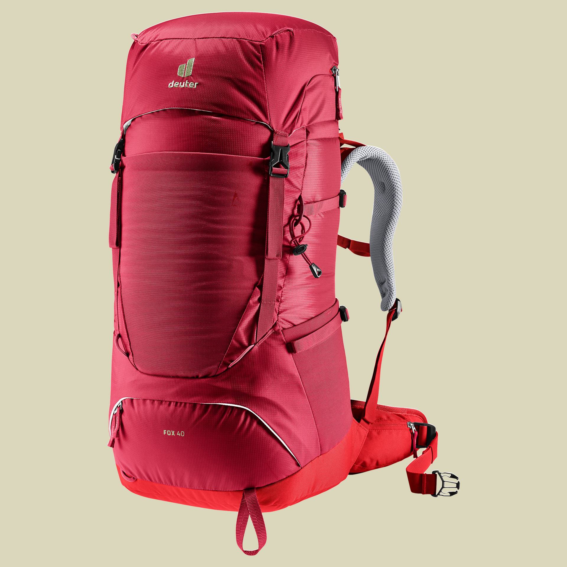 Fox 40 Kids rot 40 L + 4 L - Farbe masala-cherry Fox 40 Kids rot 40 L + 4 L - Farbe masala-cherry von Deuter