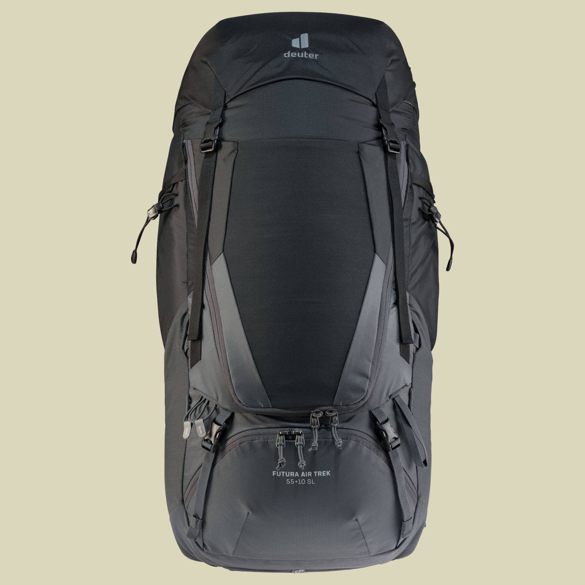 Futura Air Trek 55 + 10 SL Volumen 55 L + 10 L Farbe black-graphite von Deuter