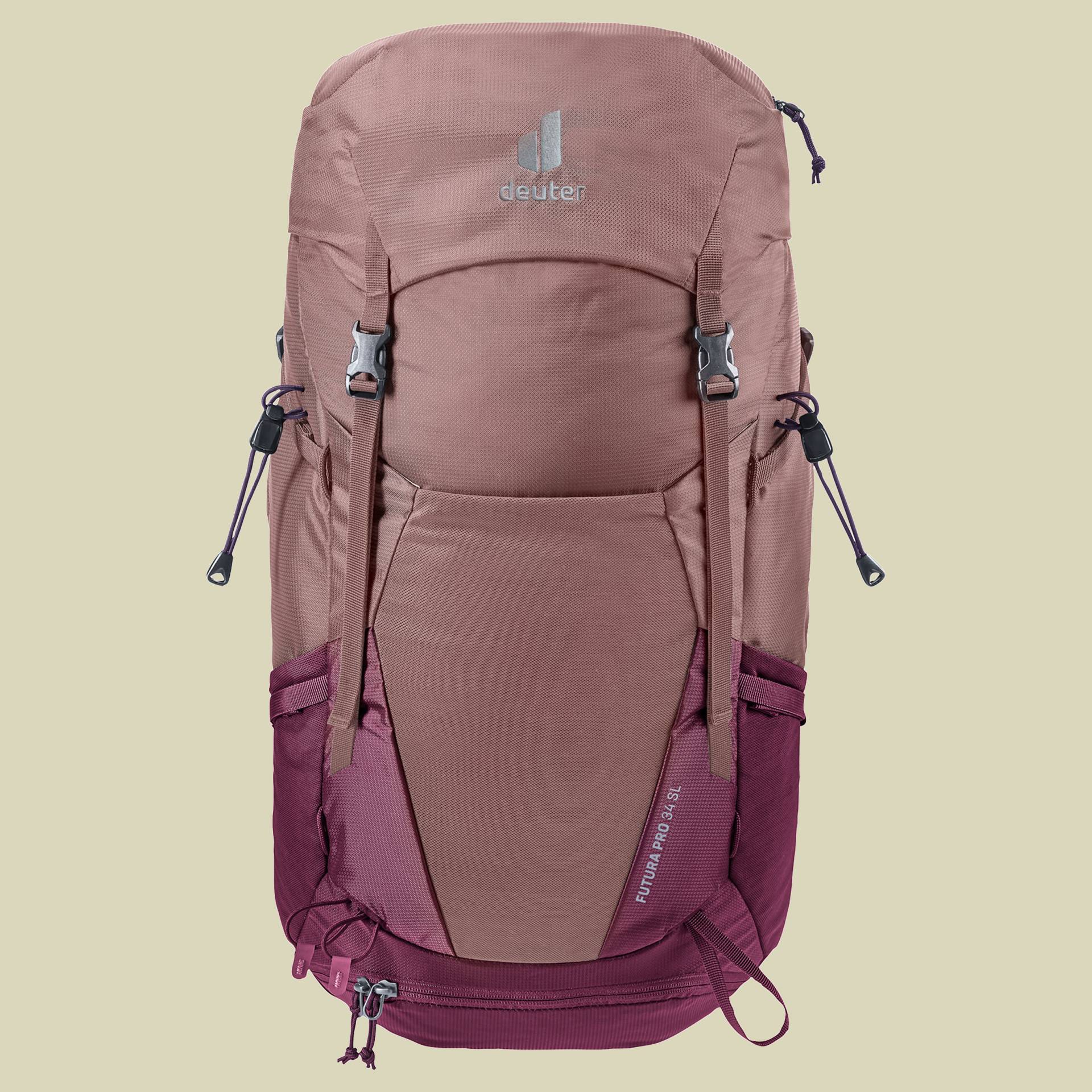 Futura Pro 34 SL Women rot 34 - Farbe ashrose cassis Futura Pro 34 SL Women rot 34 - Farbe ashrose cassis von Deuter