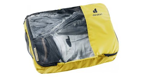 deuter mesh zip pack 10 aufbewahrungstasche gelb schwarz deuter mesh zip pack 10 aufbewahrungstasche gelb schwarz von Deuter
