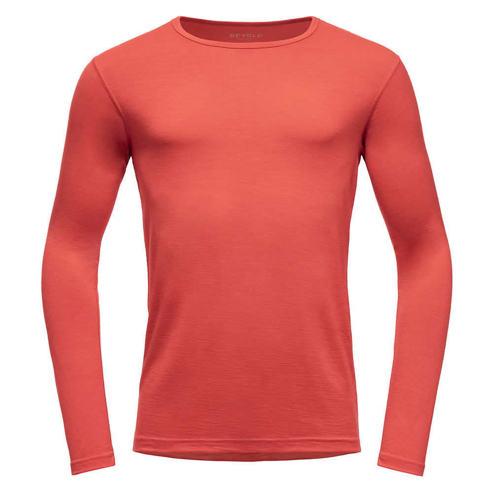 Devold Of Norway Breeze Merino 150 Long Sleeve T-shirt Orange M Mann Devold Of Norway Breeze Merino 150 Long Sleeve T-shirt Orange M Mann von Devold Of Norway