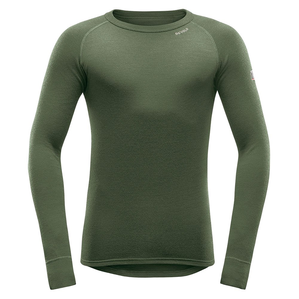 Devold Of Norway Expedition Merino 235 Long Sleeve T-shirt Grün S Mann Devold Of Norway Expedition Merino 235 Long Sleeve T-shirt Grün S Mann von Devold Of Norway