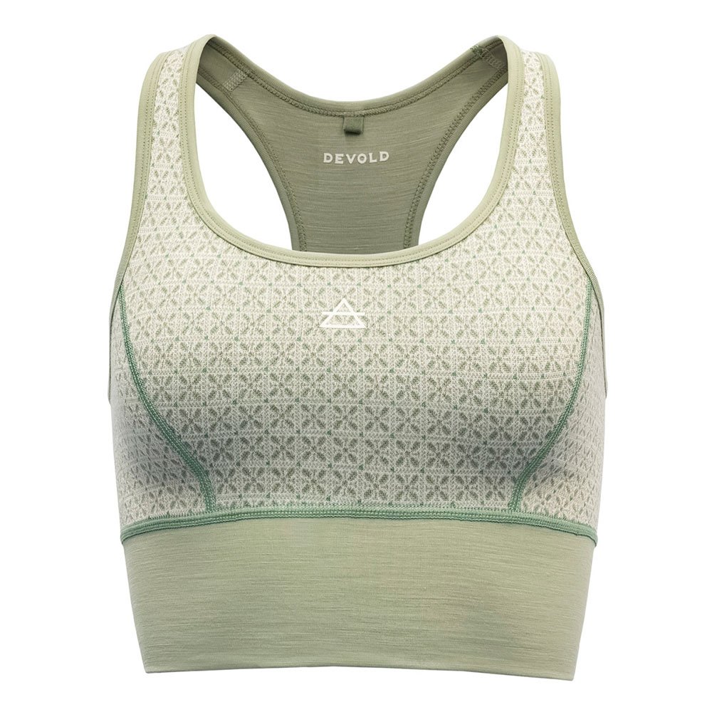 Devold Of Norway Kvitegga Merino Sports Bra Grün XS Frau von Devold Of Norway