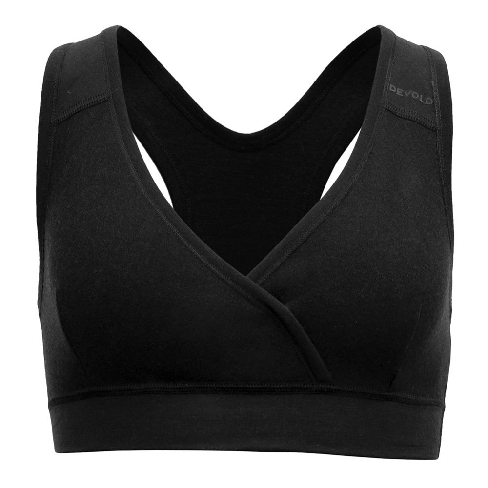 Devold Of Norway Nibba Merino Fleece Sports Bra Schwarz S Frau von Devold Of Norway