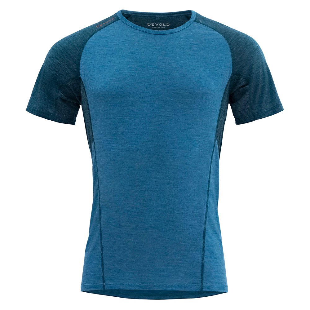 Devold Of Norway Running Merino 130 Short Sleeve T-shirt Blau XL Mann von Devold Of Norway