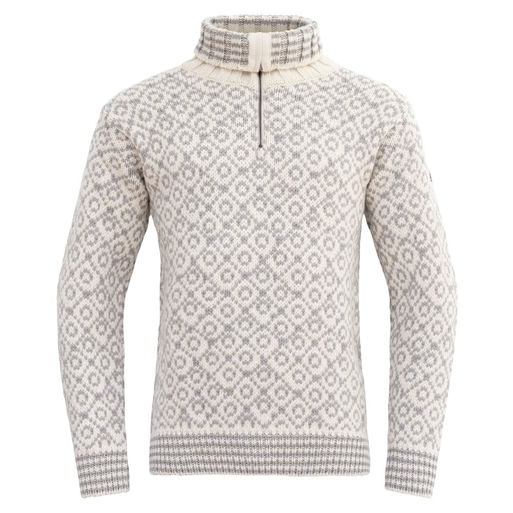 Devold Of Norway Svalbard Wool Half Zip Long Sleeve T-shirt Grau M Mann Devold Of Norway Svalbard Wool Half Zip Long Sleeve T-shirt Grau M Mann von Devold Of Norway