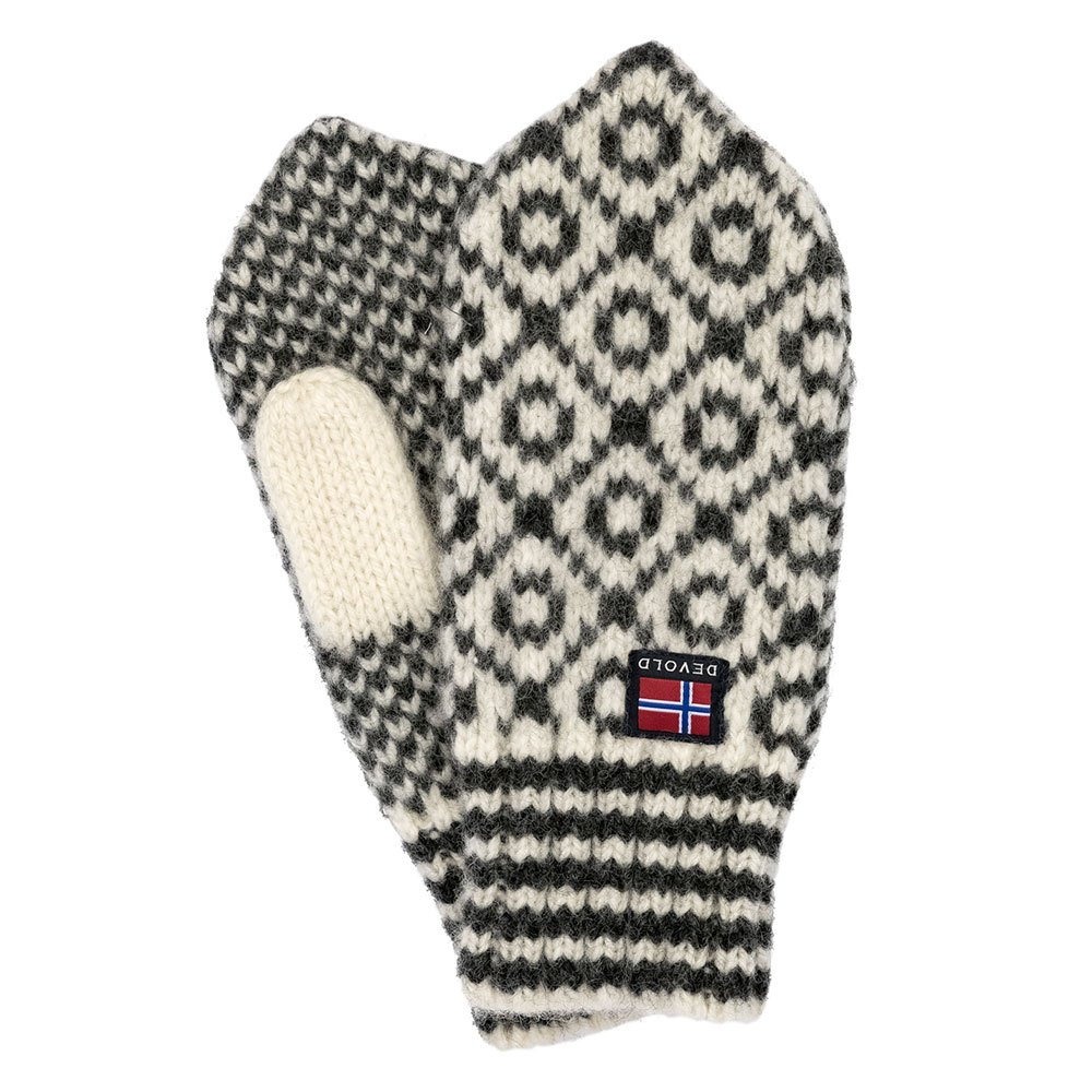 Devold Of Norway Svalbard Wool Mittens Beige,Schwarz M Mann Devold Of Norway Svalbard Wool Mittens Beige,Schwarz M Mann von Devold Of Norway
