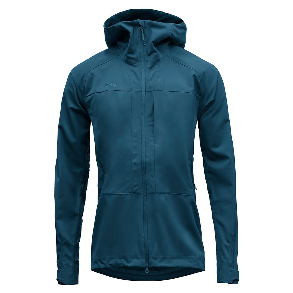 Devold Of Norway Trollkyrkja Woolshell Jacket Blau M Frau Devold Of Norway Trollkyrkja Woolshell Jacket Blau M Frau von Devold Of Norway