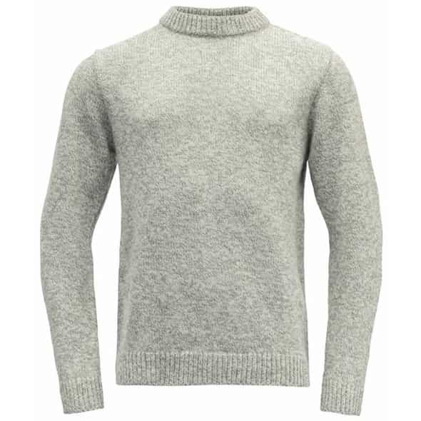 Devold of Norway Arktis Sweater Crew Neck Herren Sweatshirt (Grau XL ) Fitnessbekleidung von Devold of Norway