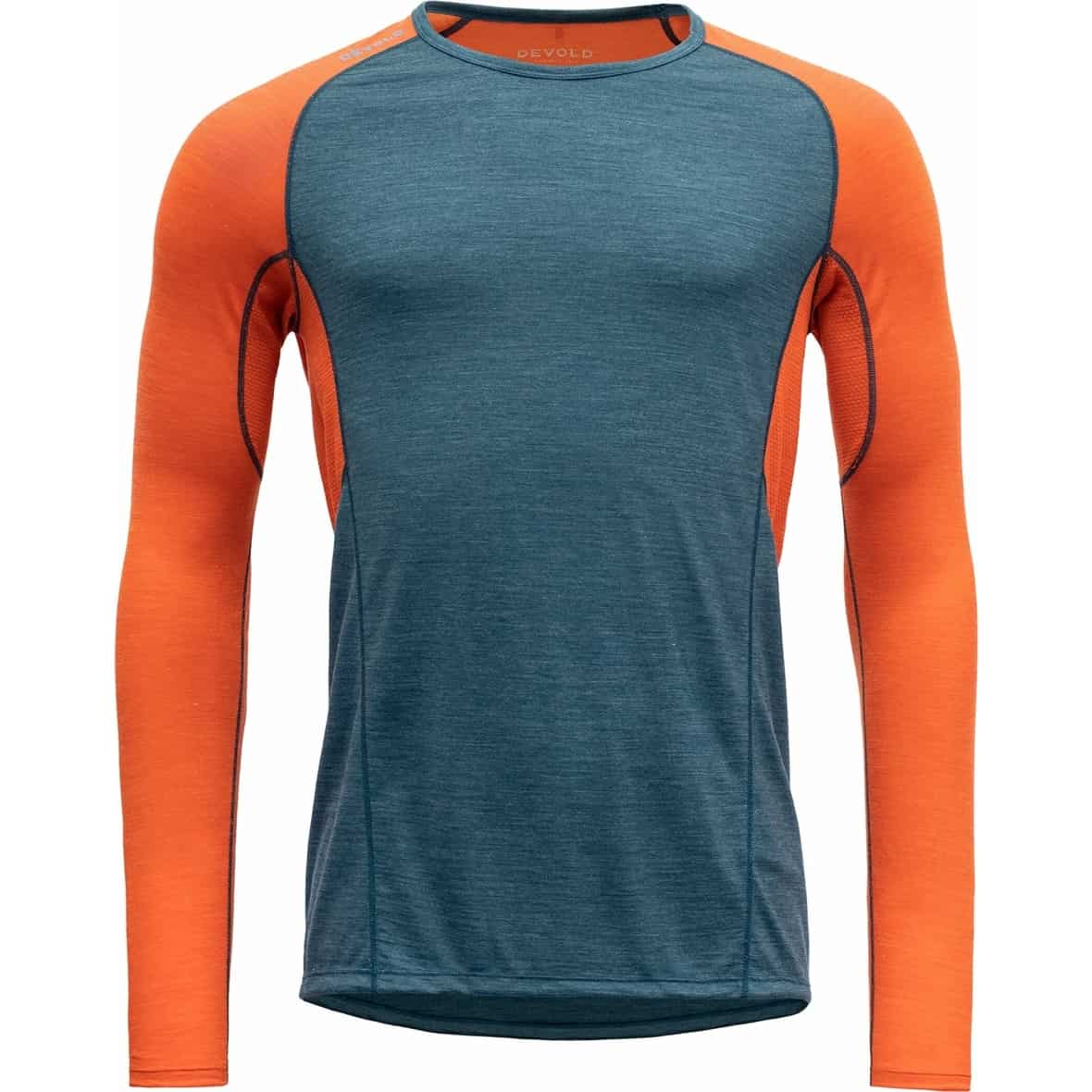 Devold of Norway Running Merino 130 Shirt Herren Laufshirt (Dunkelblau S ) Laufshirts von Devold of Norway