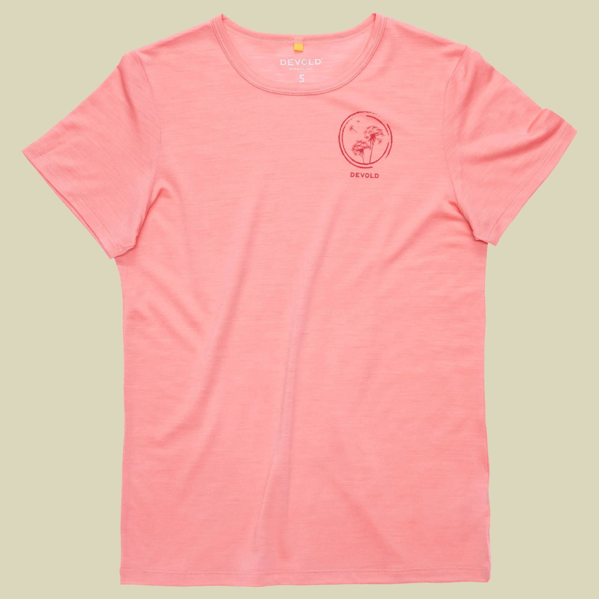 Active Spring Tee Woman S rosa - apricot Active Spring Tee Woman S rosa - apricot von Devold