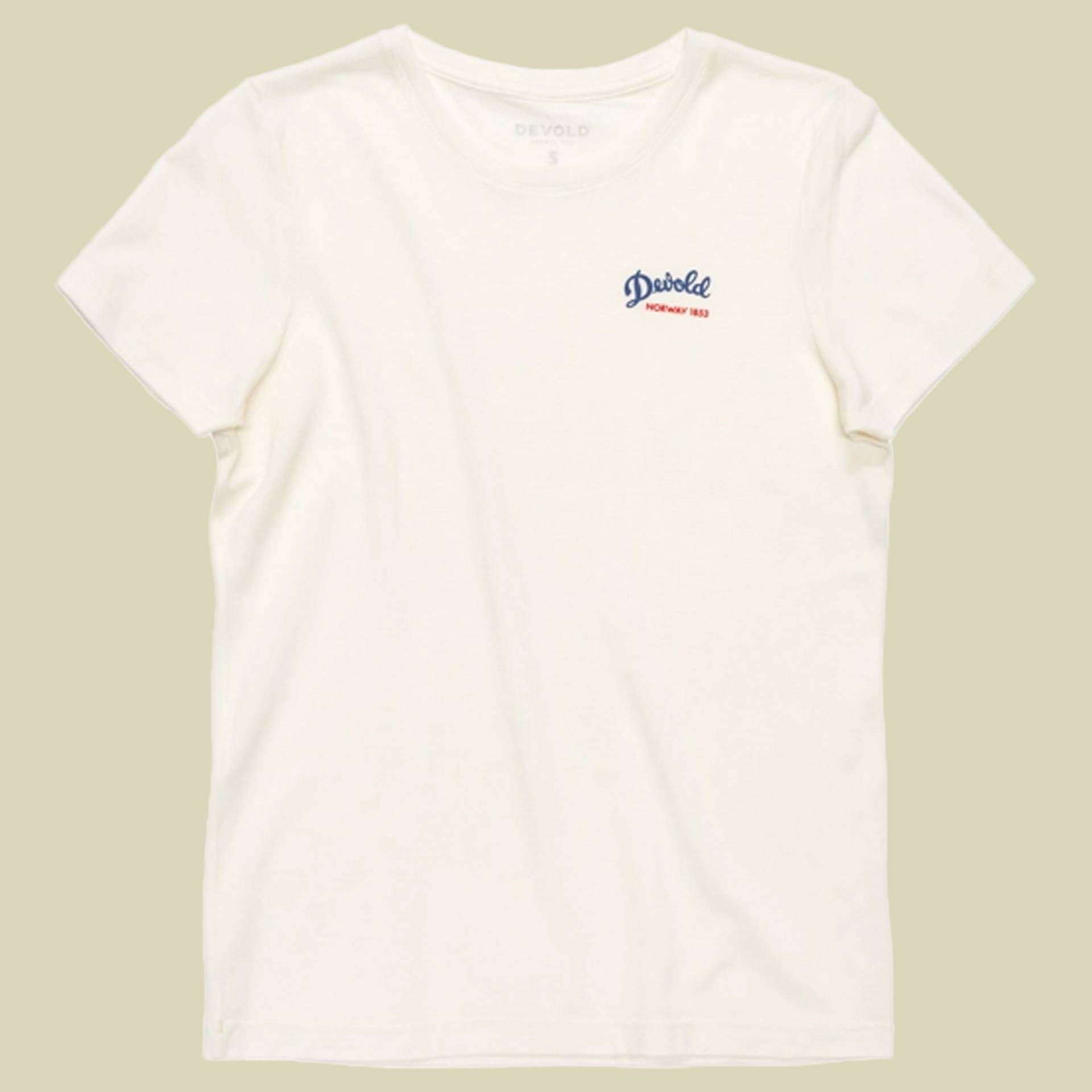 Classic Script Tee Woman L weiß - white Classic Script Tee Woman L weiß - white von Devold