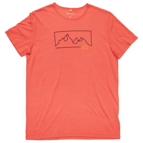Devold - Active Outline Tee - Merinoshirt Gr M rot Devold - Active Outline Tee - Merinoshirt Gr M rot von Devold