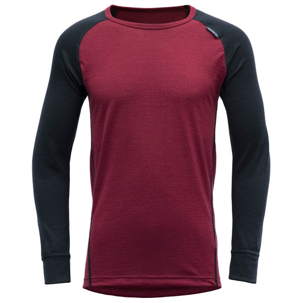 Devold - Breeze Junior Shirt - Merinounterwäsche Gr 16 Years rot von Devold