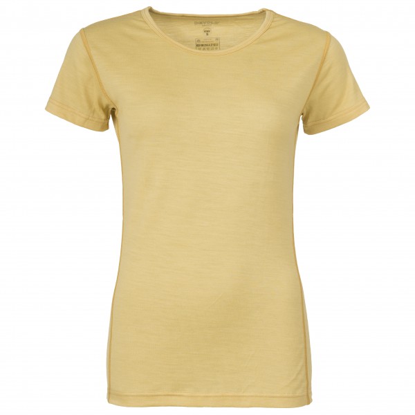 Devold - Breeze Woman T-Shirt - Merinounterwäsche Gr S beige von Devold