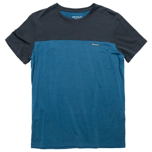 Devold - Classic Linear Tee - Merinoshirt Gr L blau Devold - Classic Linear Tee - Merinoshirt Gr L blau von Devold