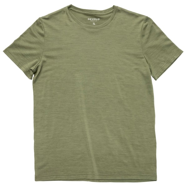 Devold - Classic Tee - Merinoshirt Gr L oliv Devold - Classic Tee - Merinoshirt Gr L oliv von Devold