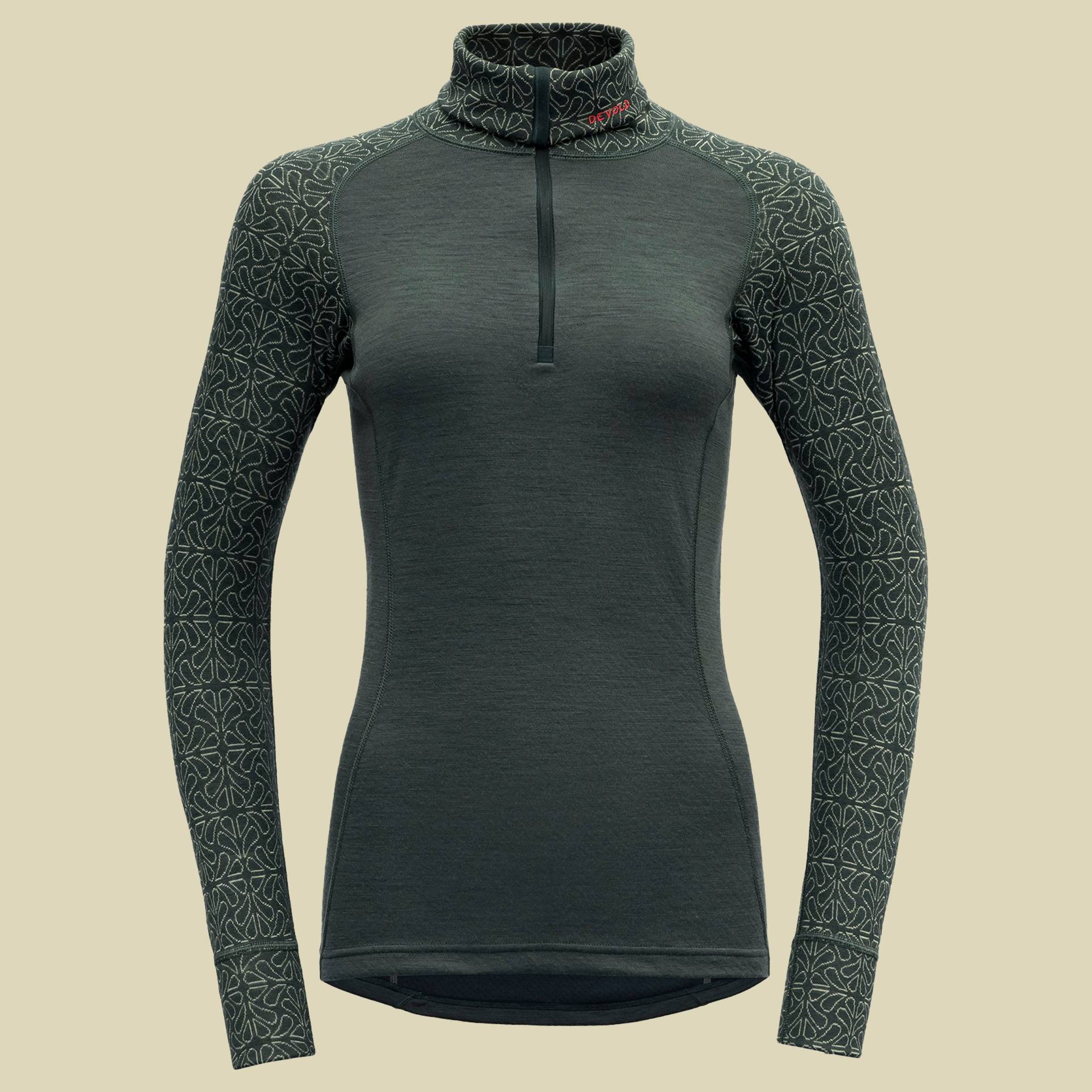 Duo Active Merino 205 Zip Neck Woman Größe XL Farbe woods von Devold