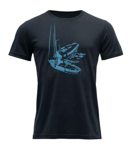 Devold Herren Straumane Merino 150 T-Shirt, Ink, XXL von Devold