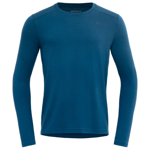 Devold - Hovland Merino 200 Shirt - Merinoshirt Gr M blau von Devold