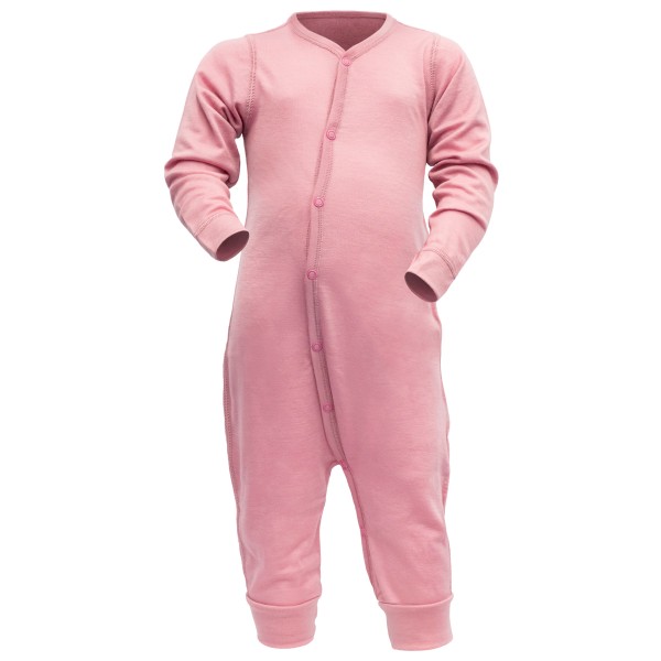 Devold - Kid's Breeze Merino Sleepsuit - Overall Gr 74 rosa von Devold