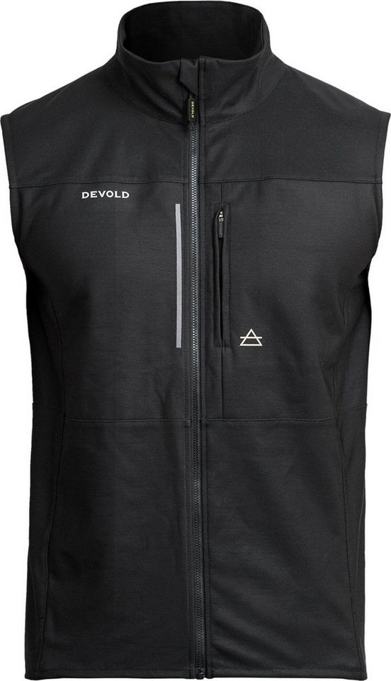 Devold Laufjacke RUNNING MERINO VEST Herren Lauf-Weste schwarz Devold Laufjacke RUNNING MERINO VEST Herren Lauf-Weste schwarz von Devold