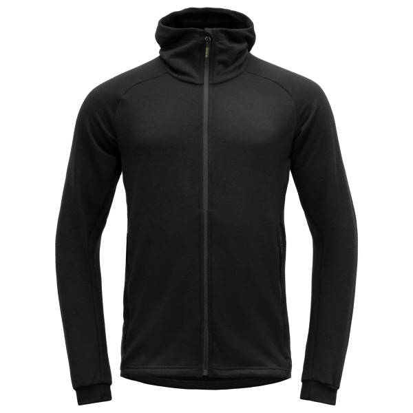 Devold - Nibba Merino Jacket Hood - Merinojacke Gr XL schwarz von Devold