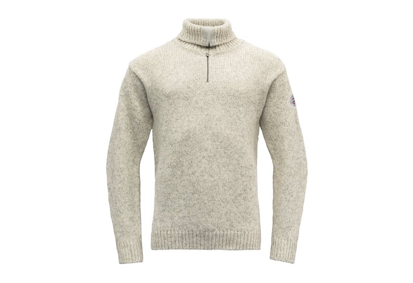 Devold Rollkragenpullover Devold Unisex Nansen Zip Wollpullover von Devold