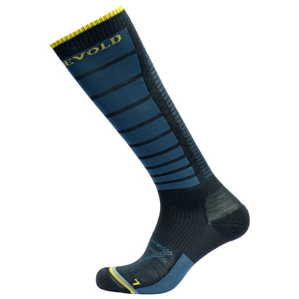 Devold - Running Merino Compression Sock - Laufsocken Gr 35-37 blau von Devold