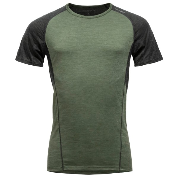 Devold - Running Merino T-Shirt - Laufshirt Gr S oliv Devold - Running Merino T-Shirt - Laufshirt Gr S oliv von Devold