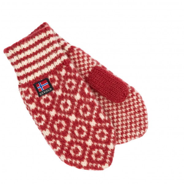 Devold - Svalbard Mitten - Handschuhe Gr L rot/rosa von Devold