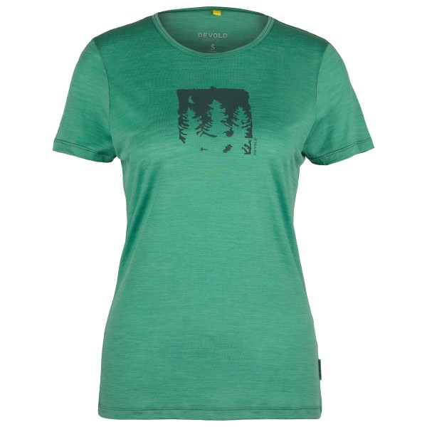 Devold - Women's Night Vision Merino 130 Tee - Merinoshirt Gr L grass von Devold