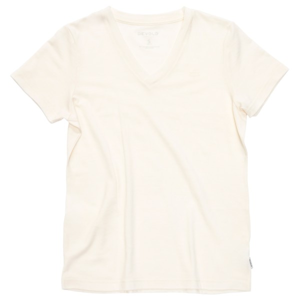 Devold - Women's Premium V-Neck - Merinoshirt Gr XS weiß Devold - Women's Premium V-Neck - Merinoshirt Gr XS weiß von Devold