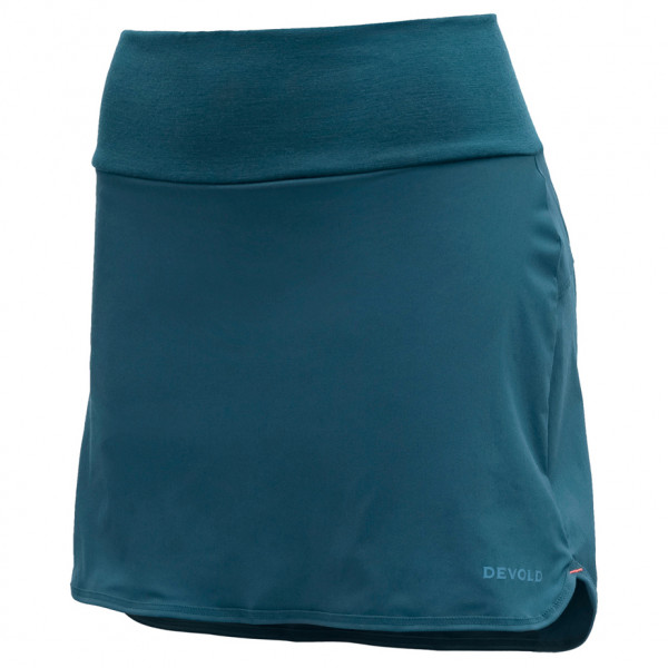 Devold - Women's Running Merino Skirt - Skort Gr S blau von Devold